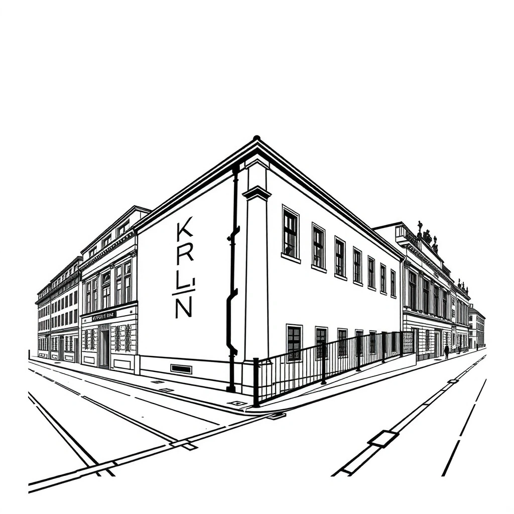 Berlin Kurfürstendamm Illustration