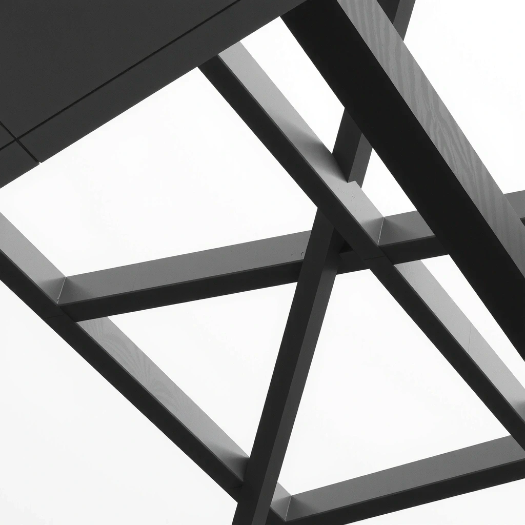 Abstrakte geometrische Linienführung